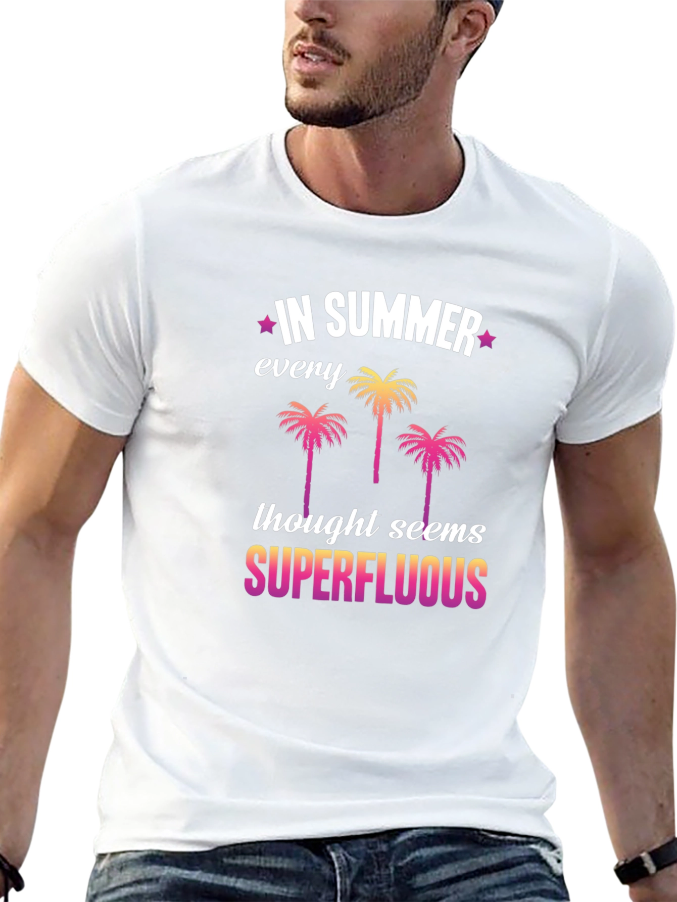Summer Vibes Graphic Tee - Superfluous Thoughts