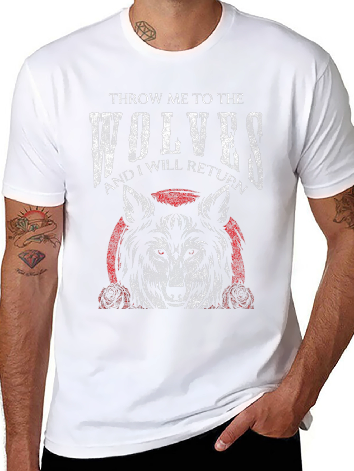 Throw Me To The Wolves Graphic Tee