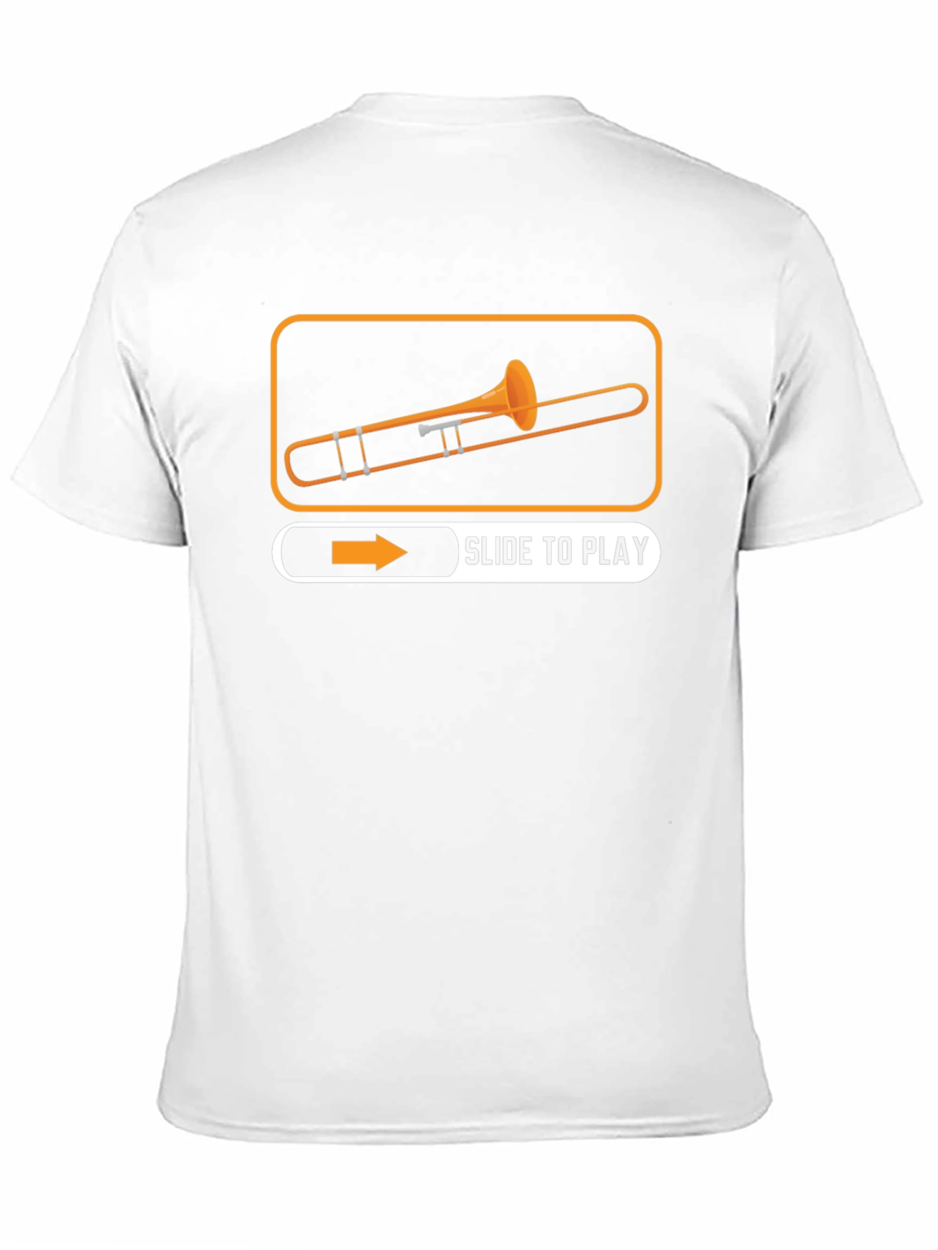 Slide to Play Trombone Graphic Tee - Black