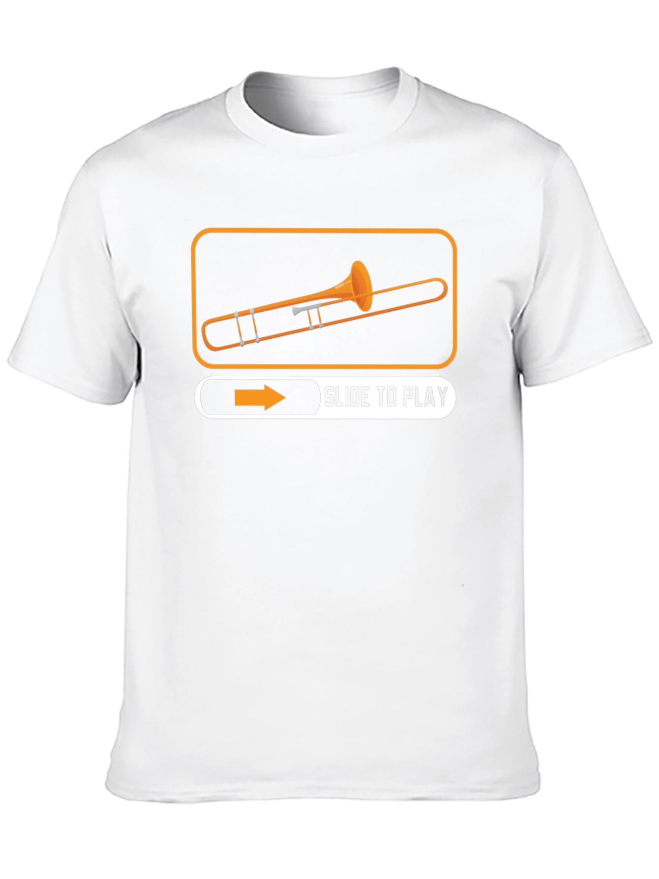 Slide to Play Trombone Graphic Tee - Black
