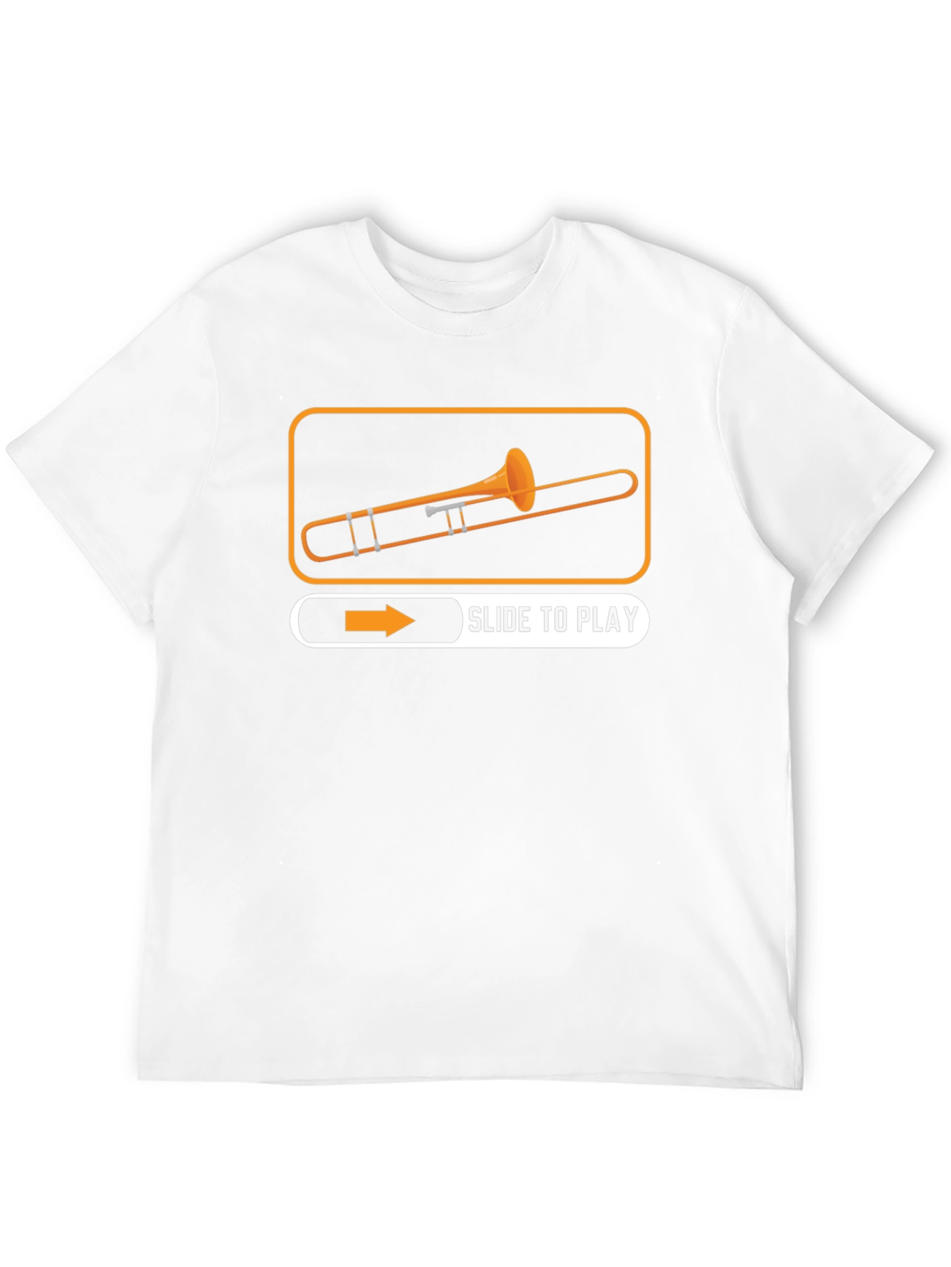 Slide to Play Trombone Graphic Tee - Black