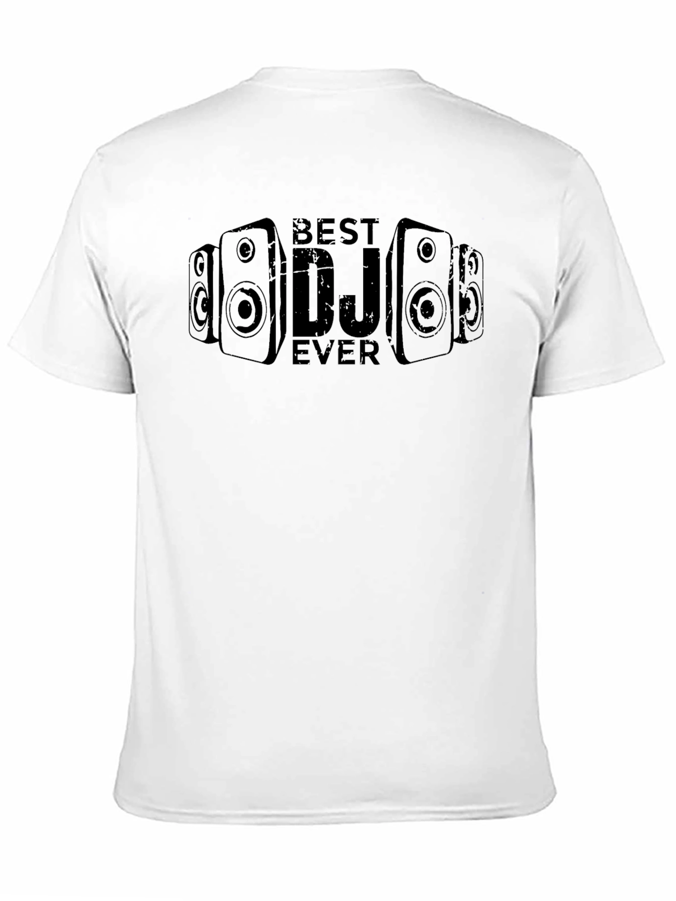 Best DJ Ever Black Graphic T-Shirt