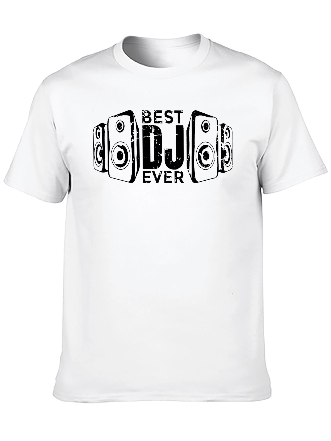 Best DJ Ever Black Graphic T-Shirt