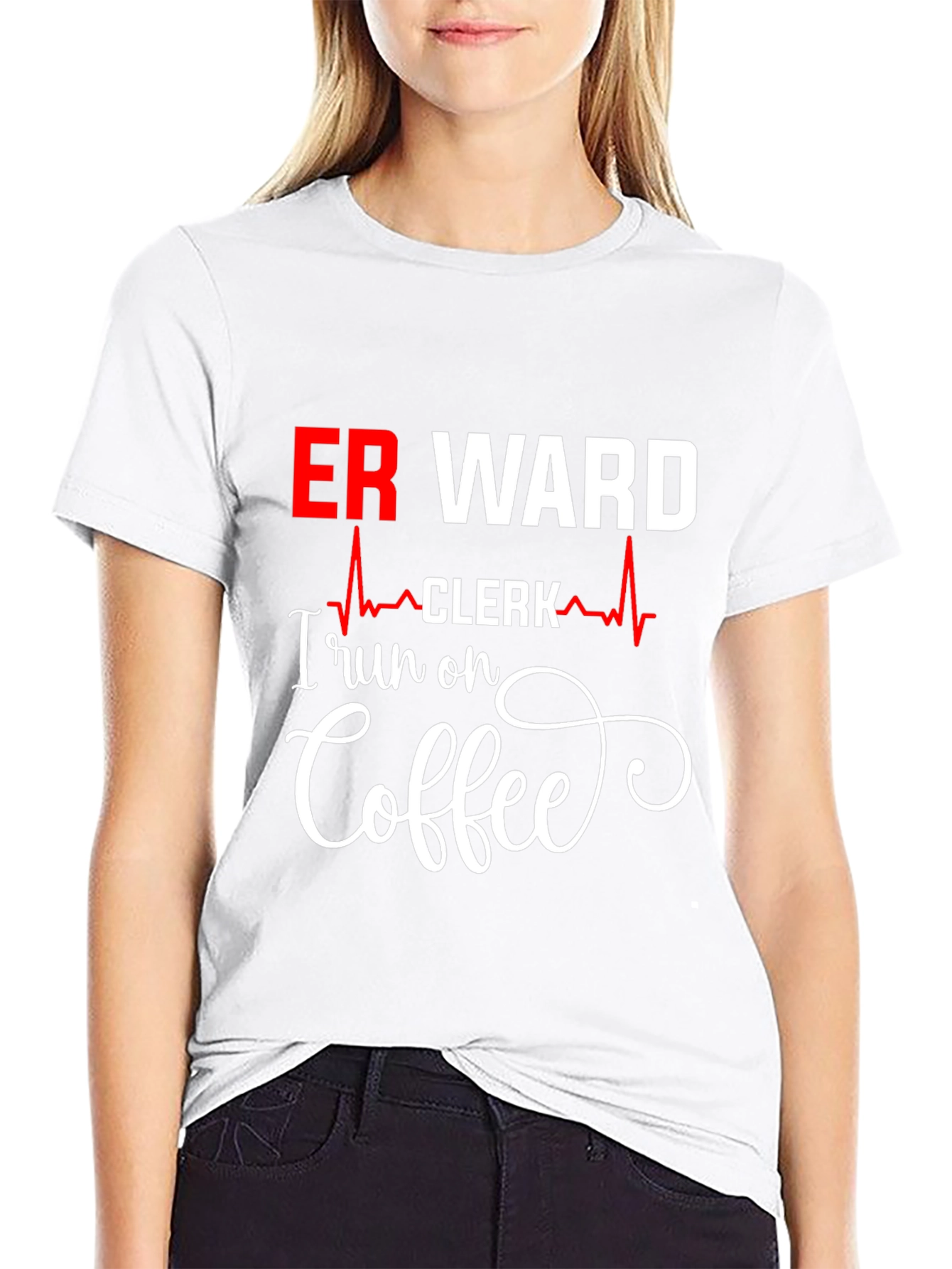 ER Ward Clerk Coffee T-Shirt