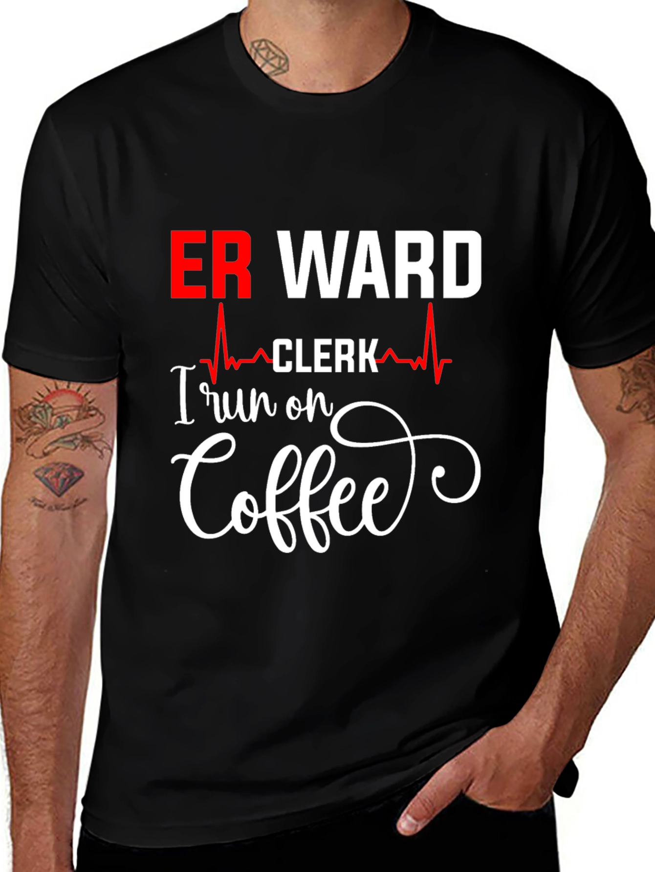 ER Ward Clerk Coffee T-Shirt