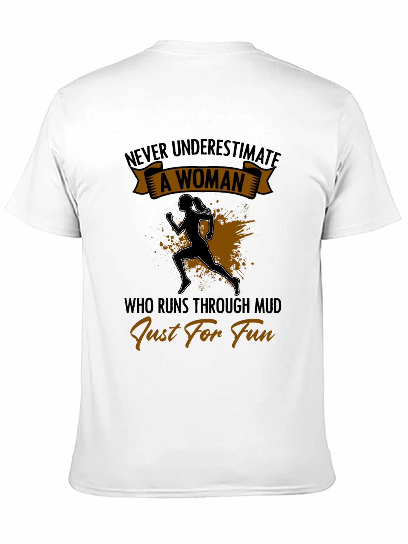 Never Underestimate A Woman Running T-Shirt