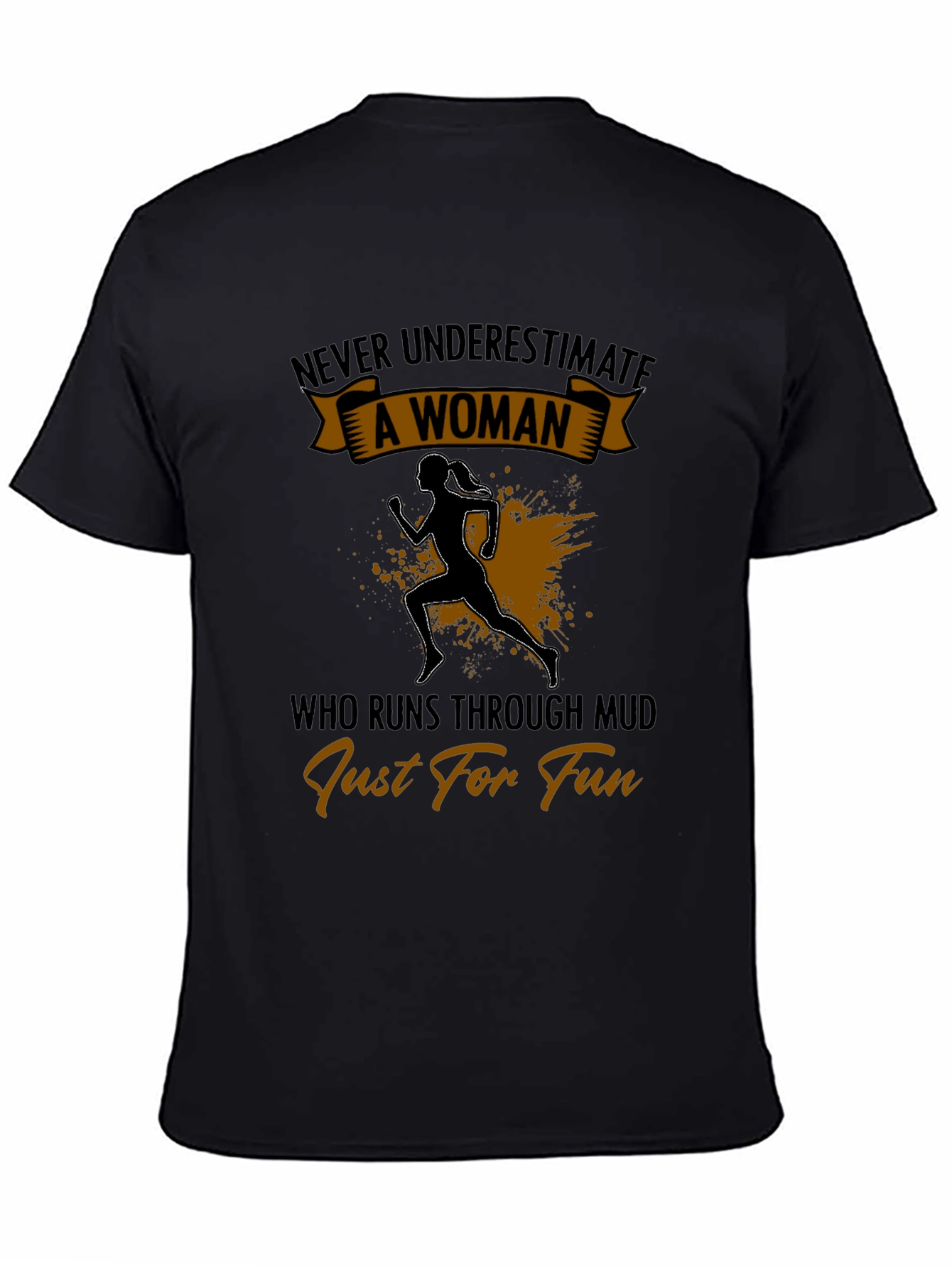 Never Underestimate A Woman Running T-Shirt