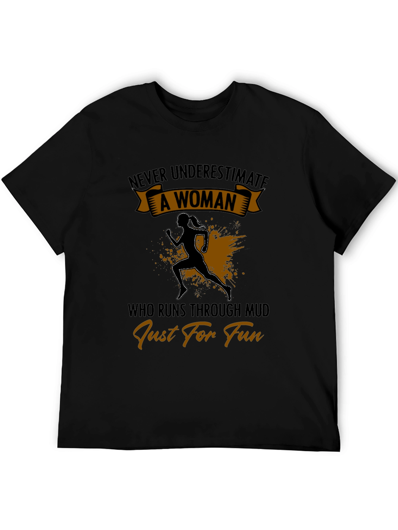 Never Underestimate A Woman Running T-Shirt