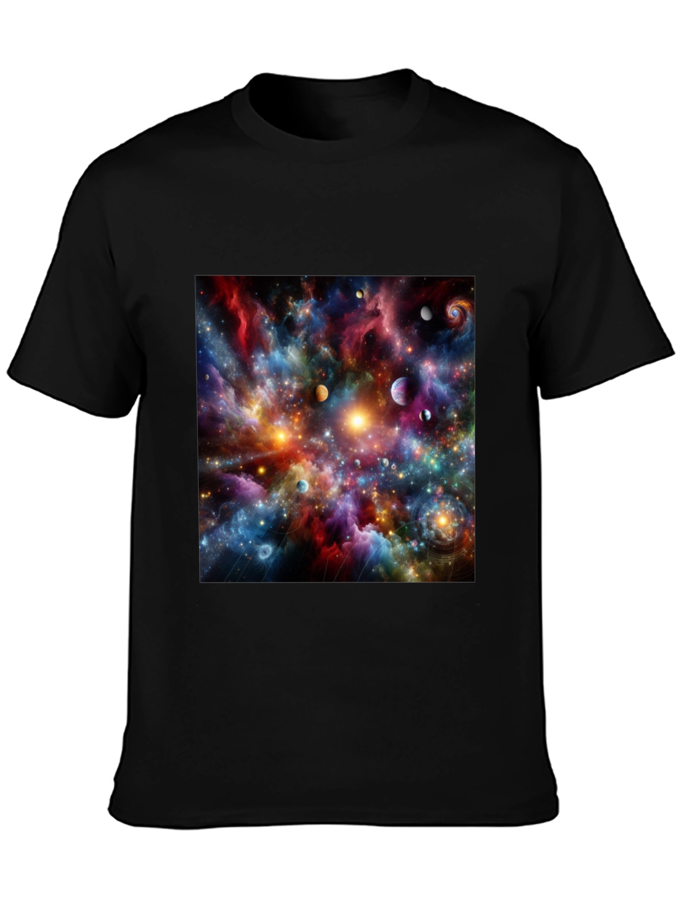 Cosmic Nebula Graphic T-Shirt