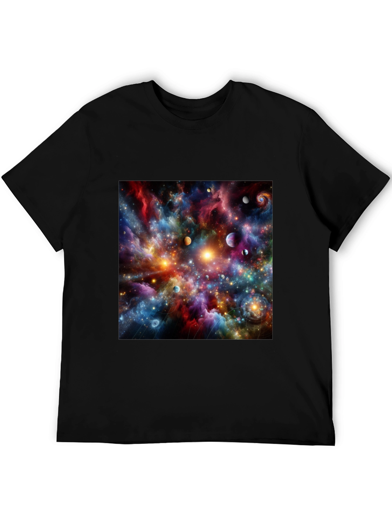Cosmic Nebula Graphic T-Shirt