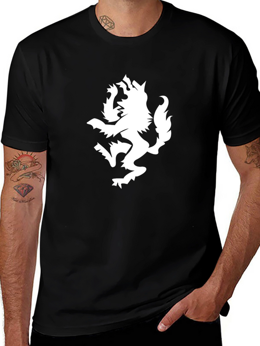 Lion Rampant Graphic Tee - Black T-Shirt