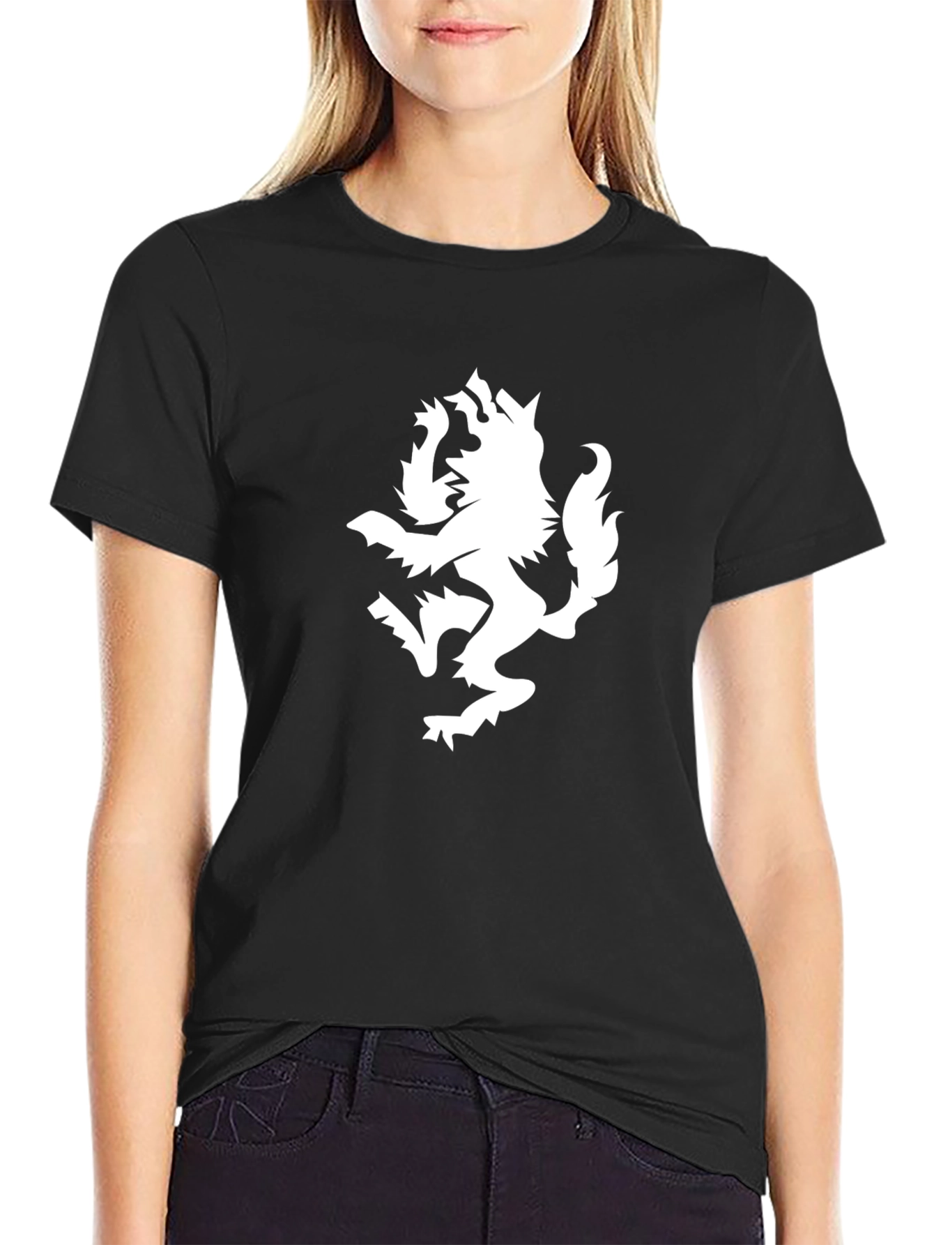 Lion Rampant Graphic Tee - Black T-Shirt