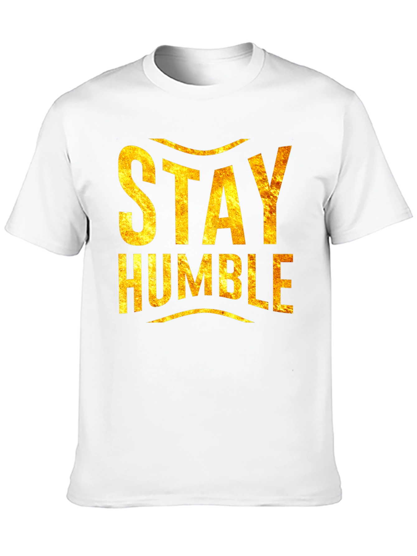 Stay Humble Graphic Tee - Soft Black T-Shirt