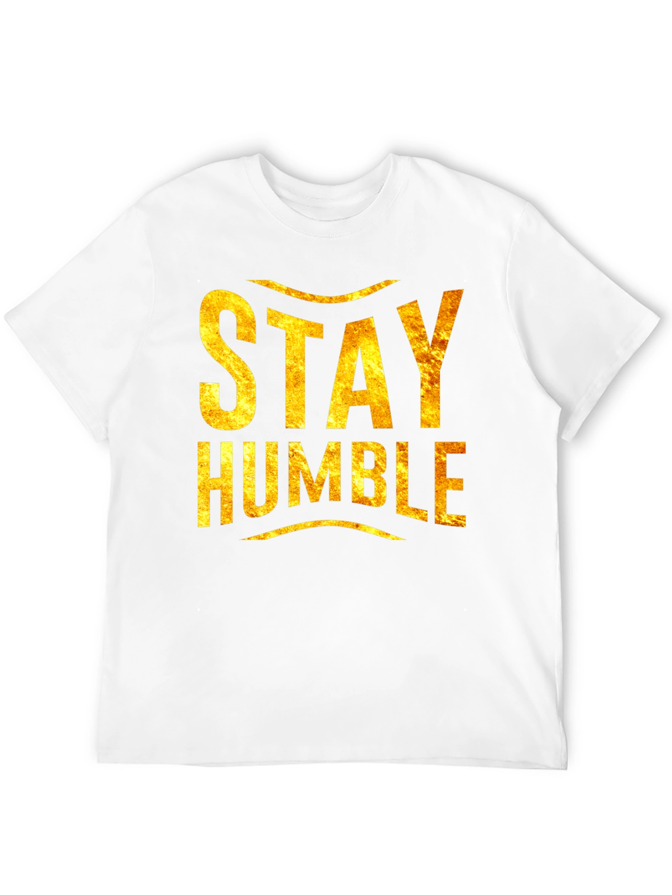 Stay Humble Graphic Tee - Soft Black T-Shirt