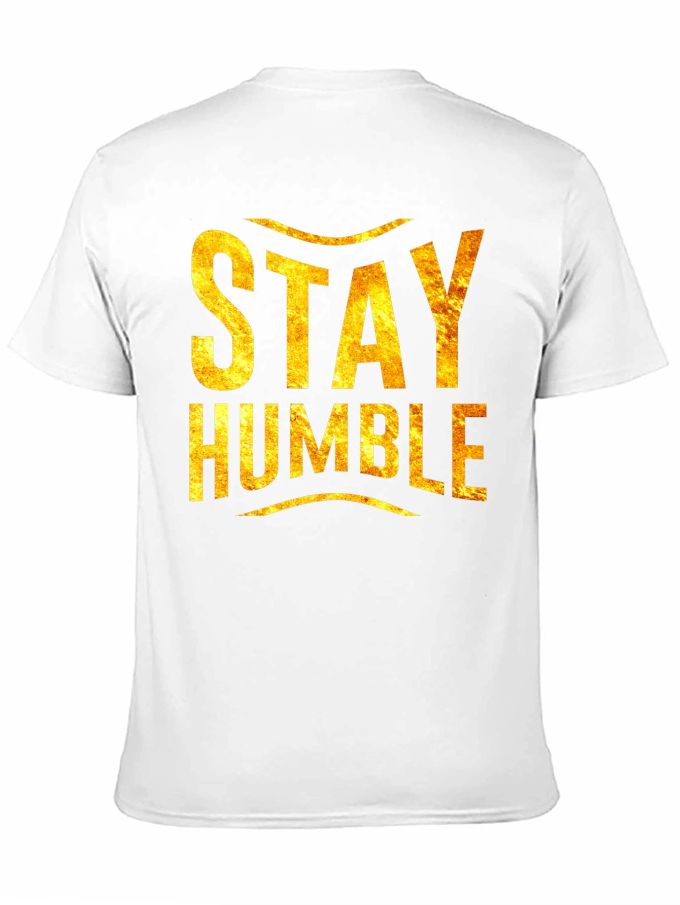 Stay Humble Graphic Tee - Soft Black T-Shirt