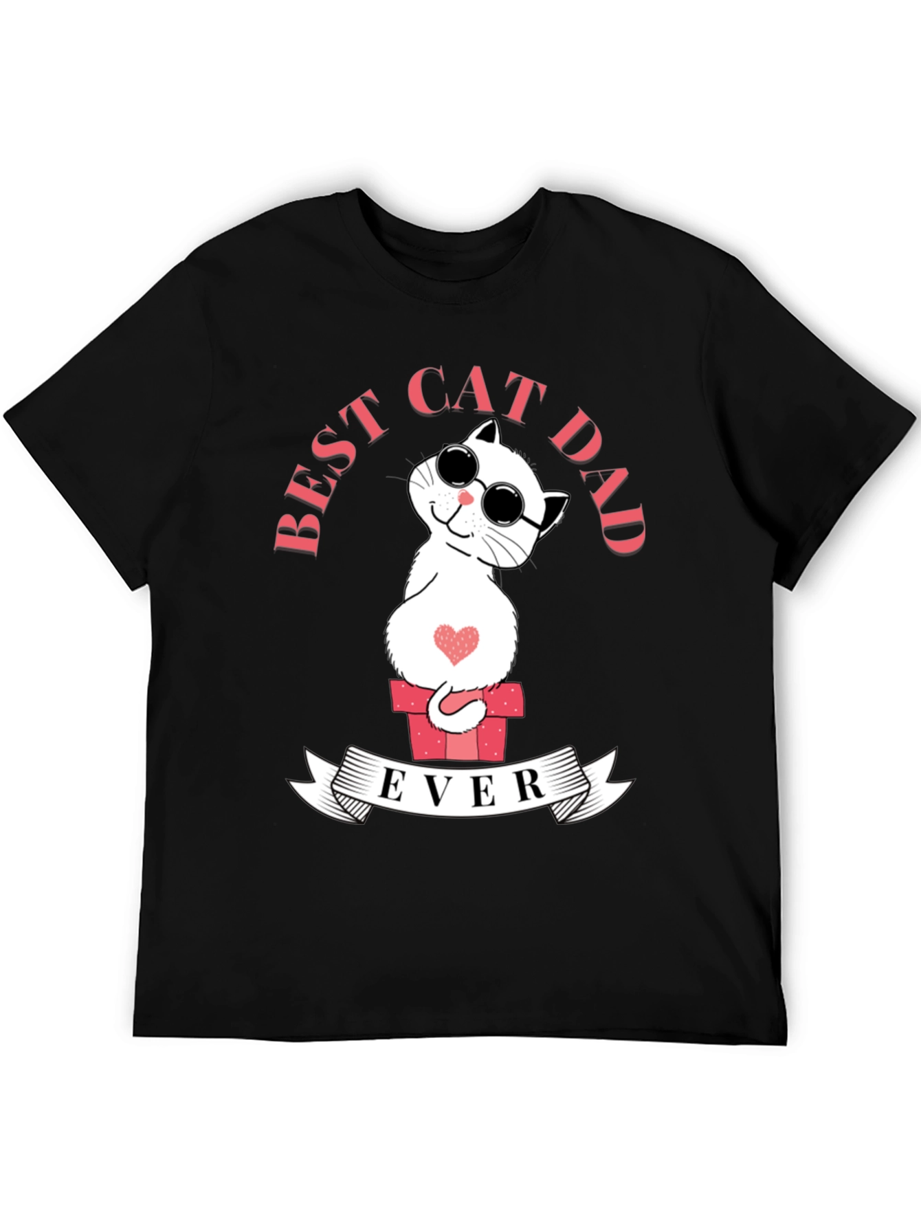 Best Cat Dad Ever T-Shirt