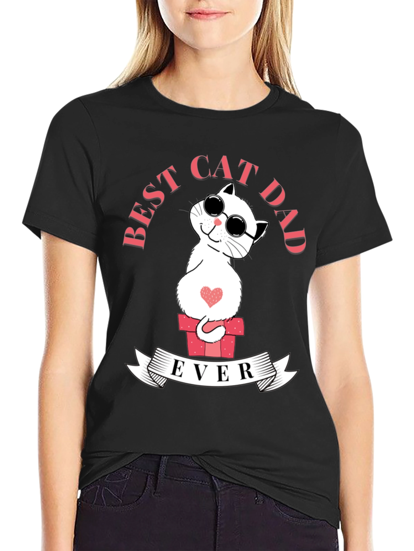 Best Cat Dad Ever T-Shirt