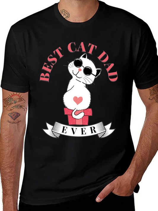 Best Cat Dad Ever T-Shirt