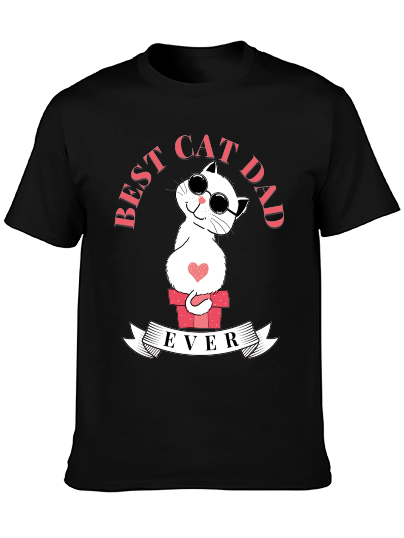 Best Cat Dad Ever T-Shirt