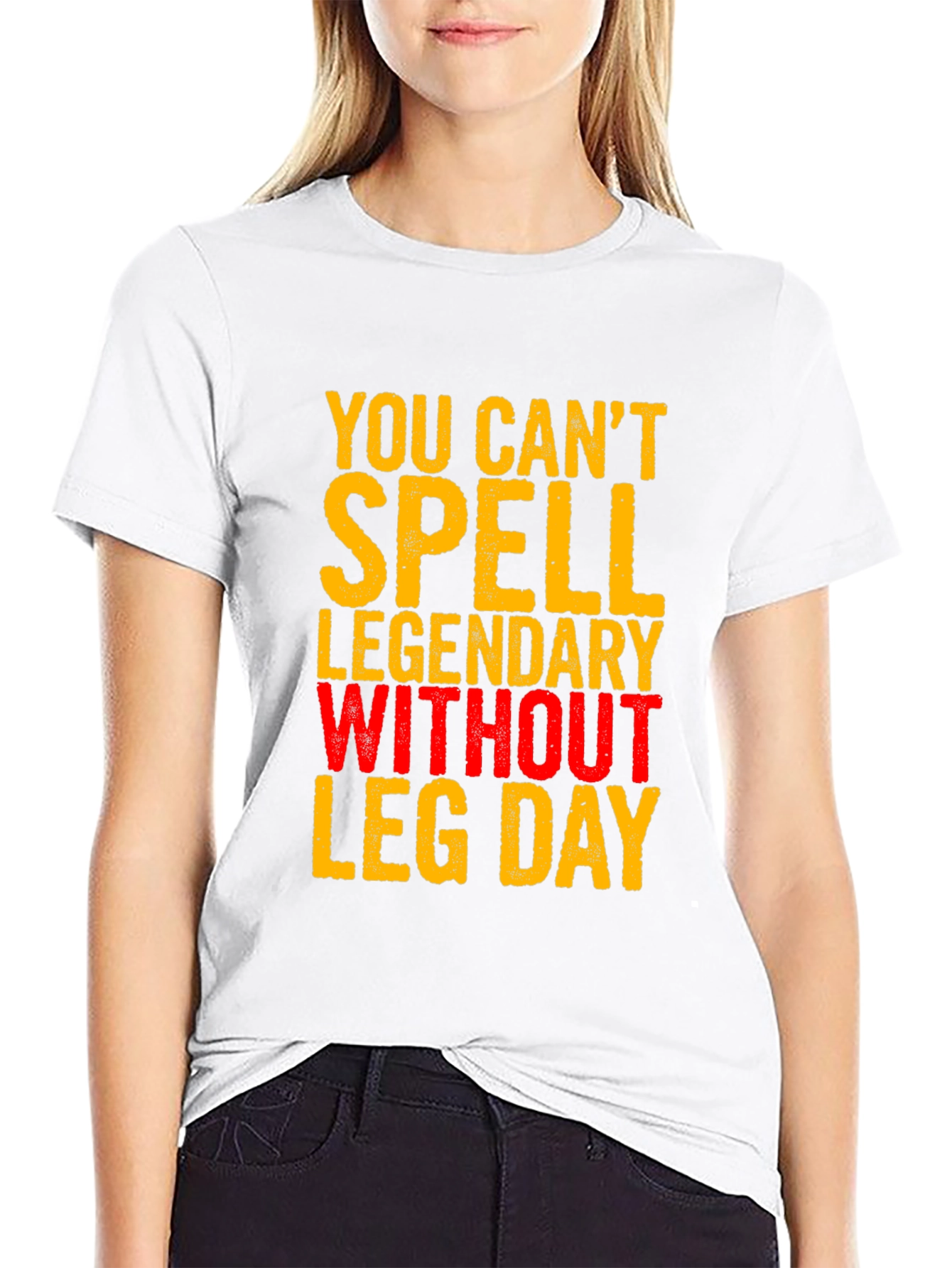 Leg Day Workout T-Shirt - Legendary Fitness Apparel