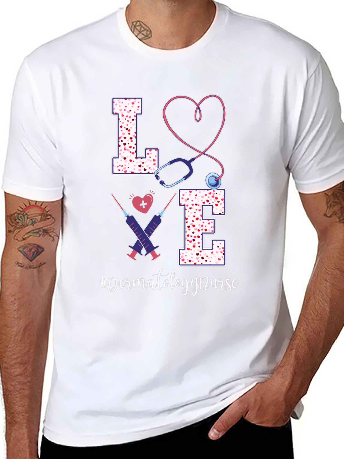 Dermatology Nurse Love T-Shirt