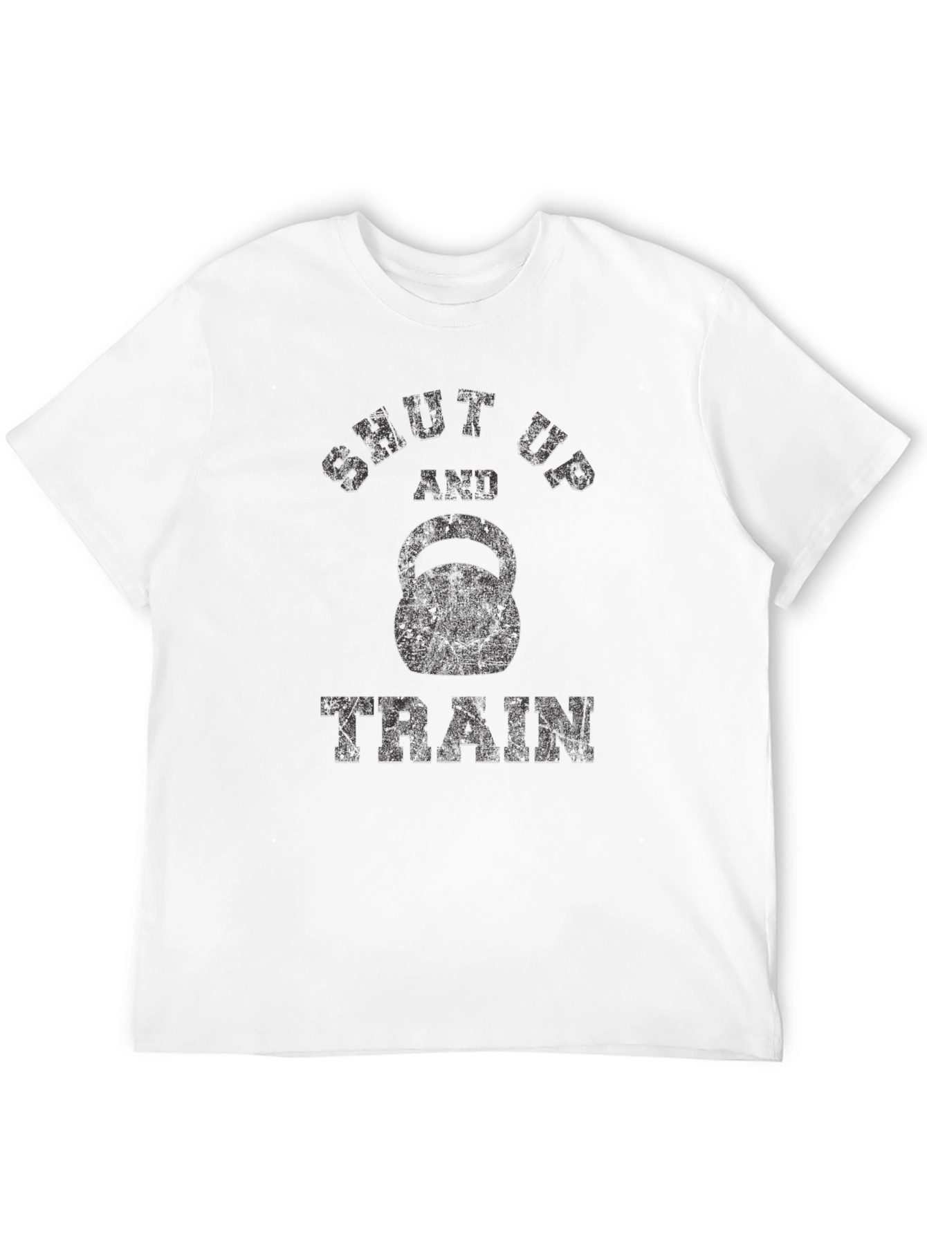 Shut Up and Train Kettlebell Graphic T-Shirt