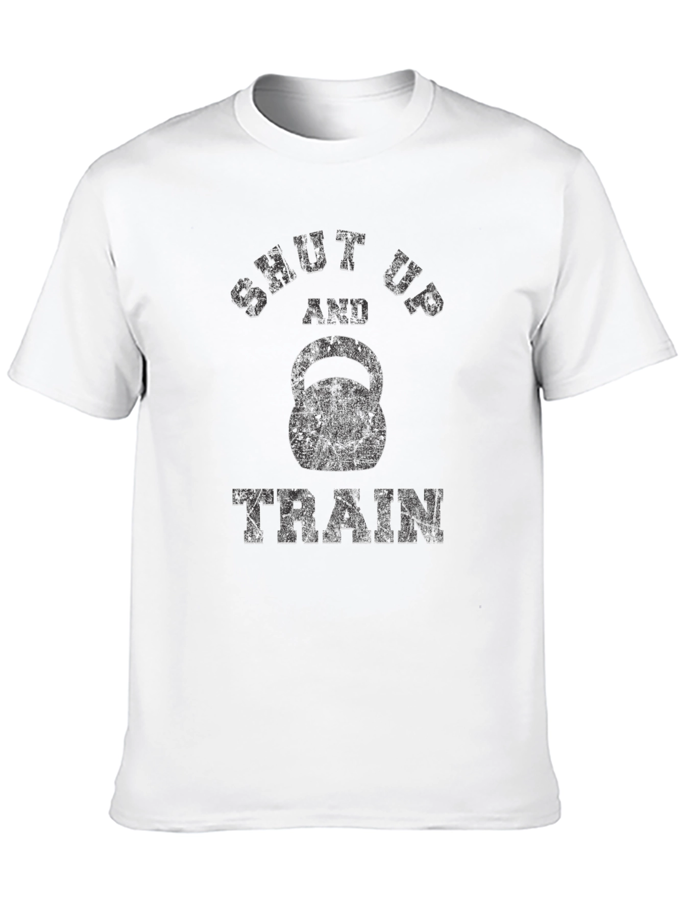 Shut Up and Train Kettlebell Graphic T-Shirt