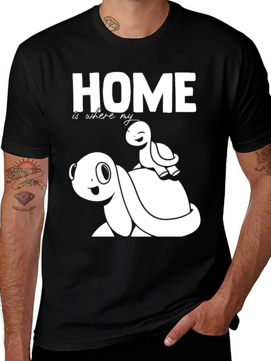 Home Is Where My Turtle T-Shirt