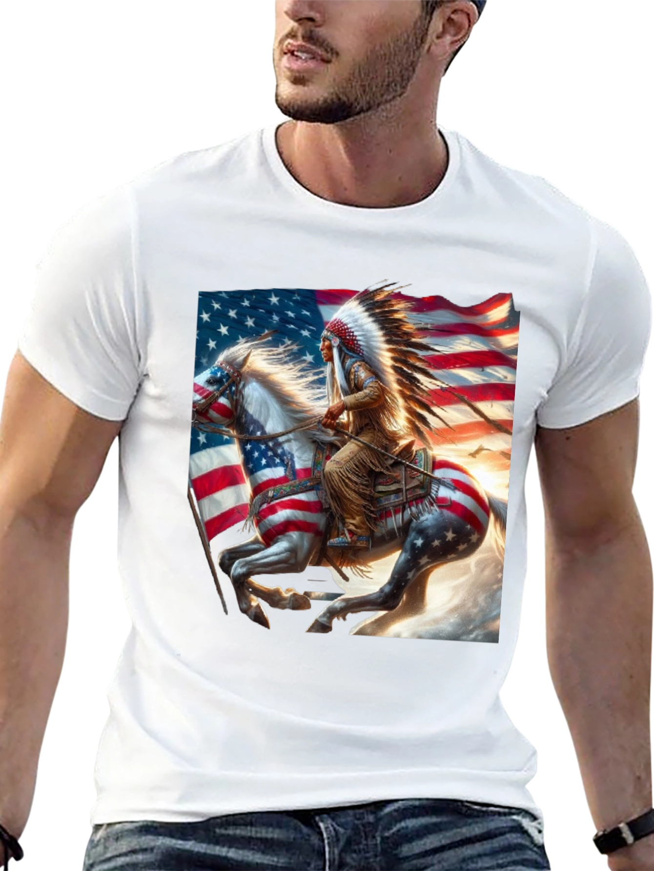 Native American Flag T-Shirt