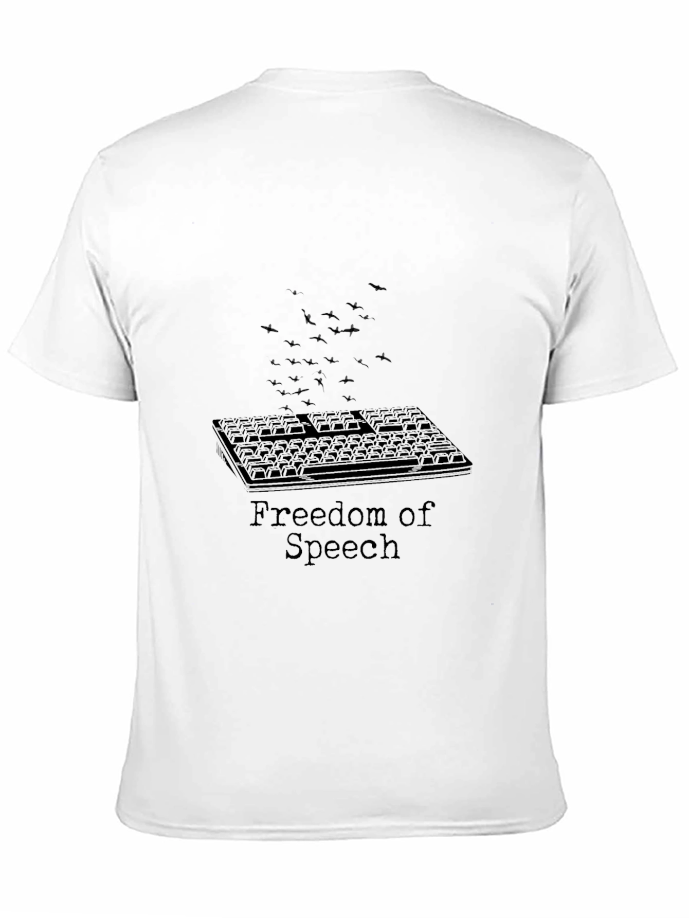 Freedom of Speech Keyboard T-Shirt