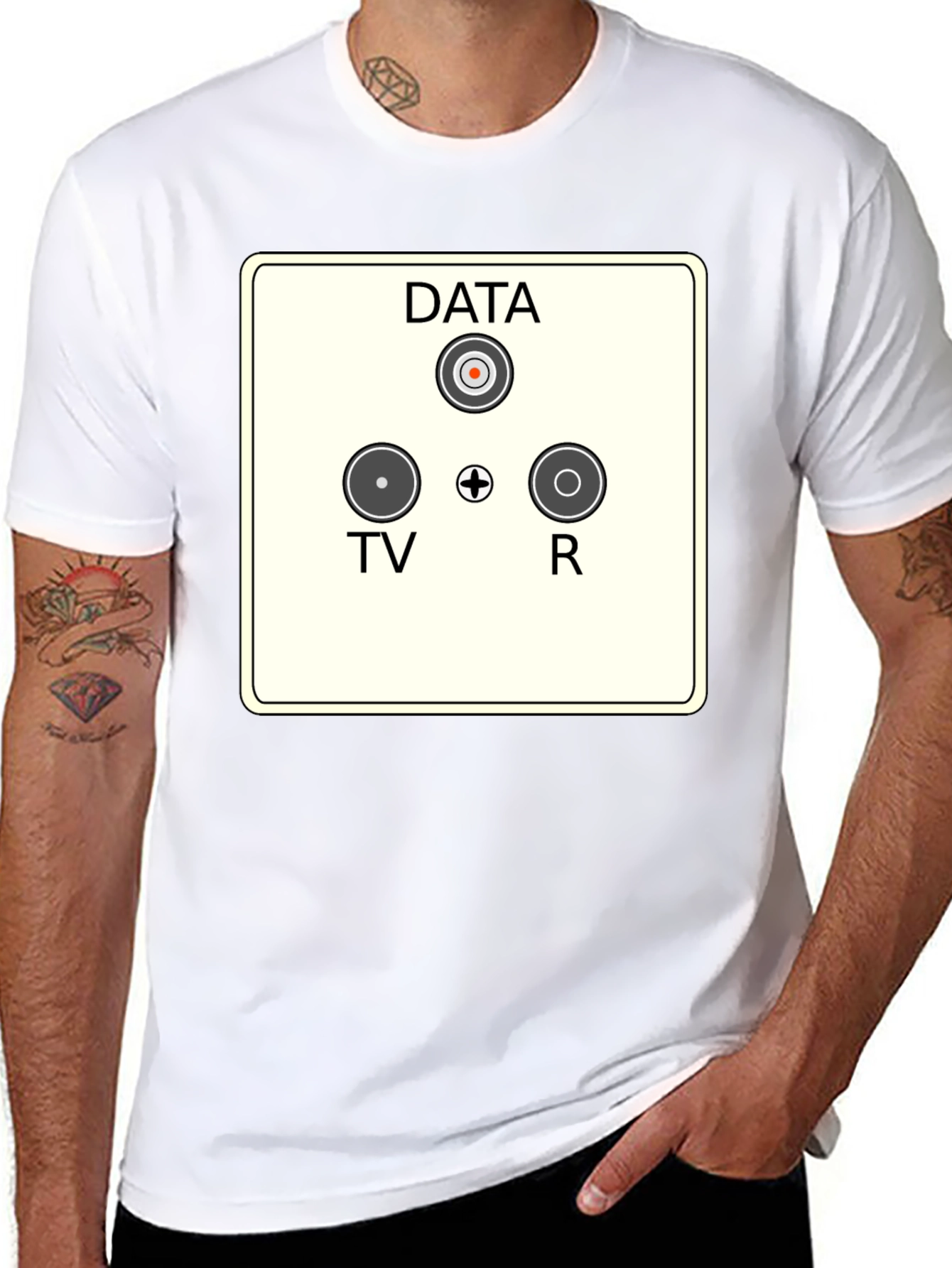 Data TV R Port T-Shirt