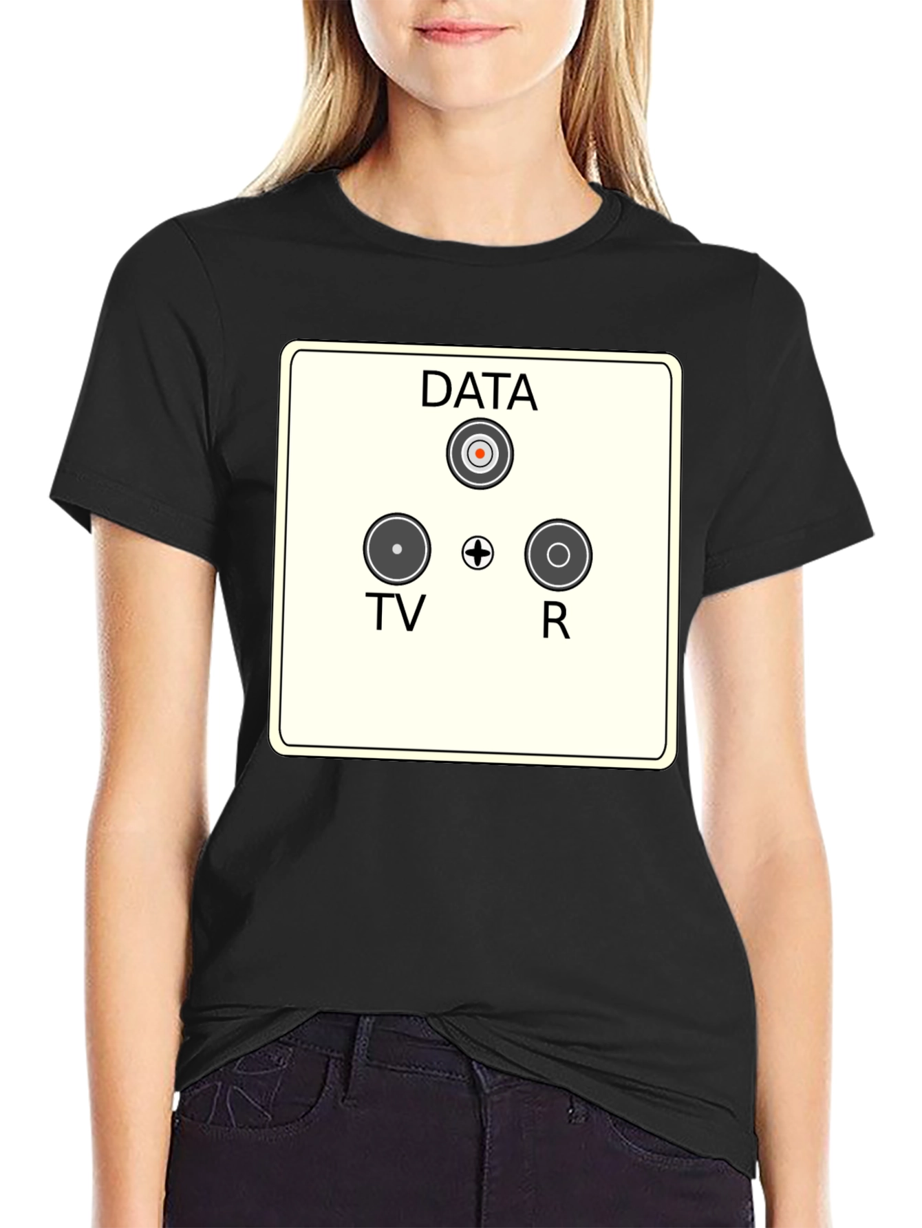 Data TV R Port T-Shirt