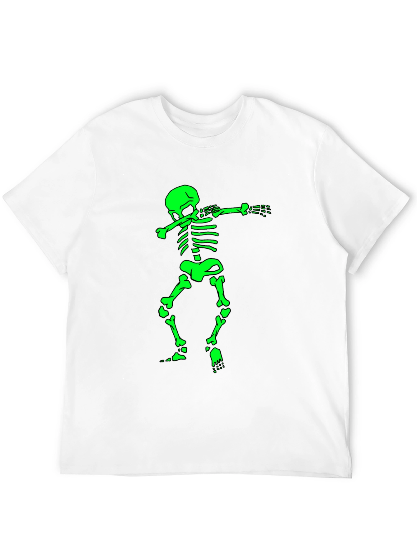 Dabbing Skeleton Graphic Tee
