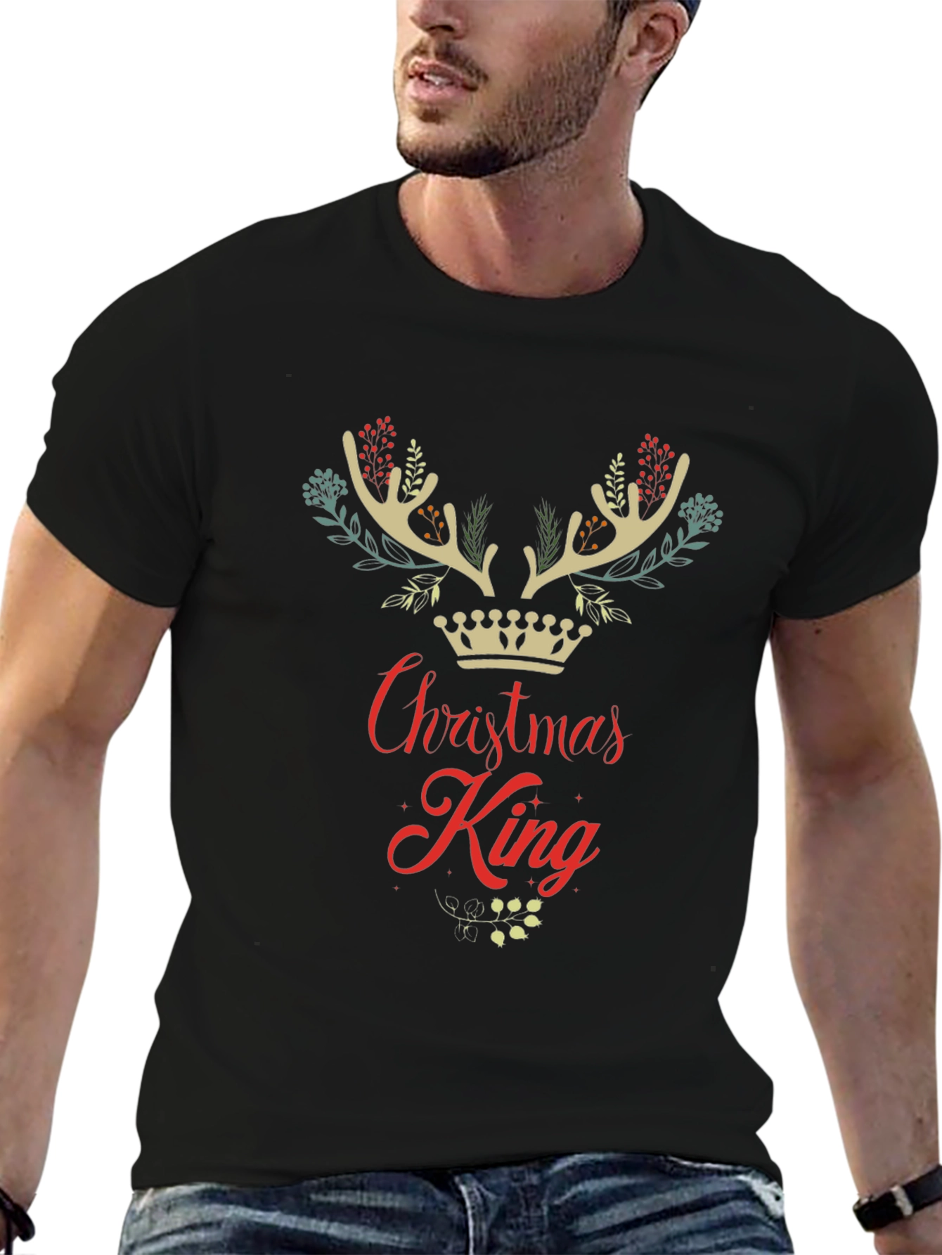 Christmas King Graphic Tee