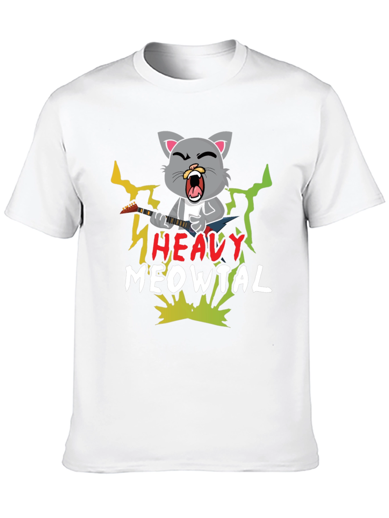 Heavy Meowtal T-Shirt