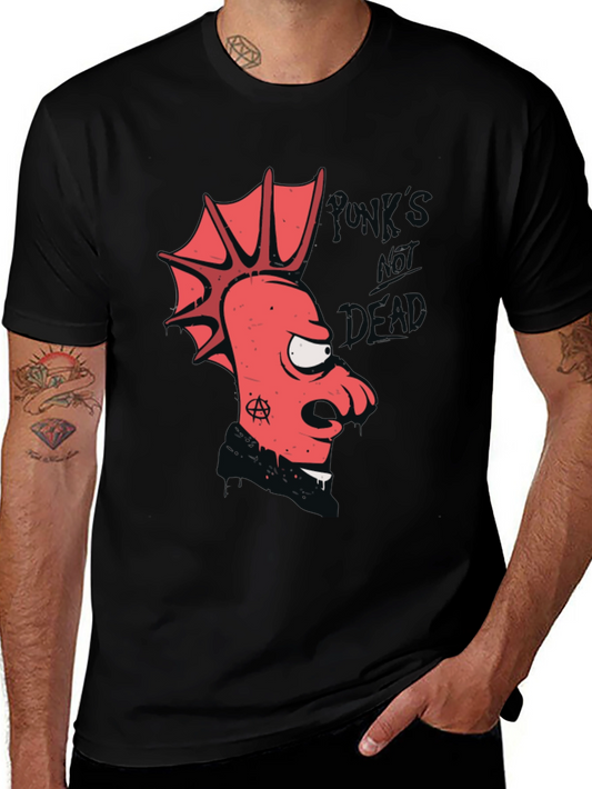 Futurama Zoidberg Punk Rocker Graphic T-Shirt