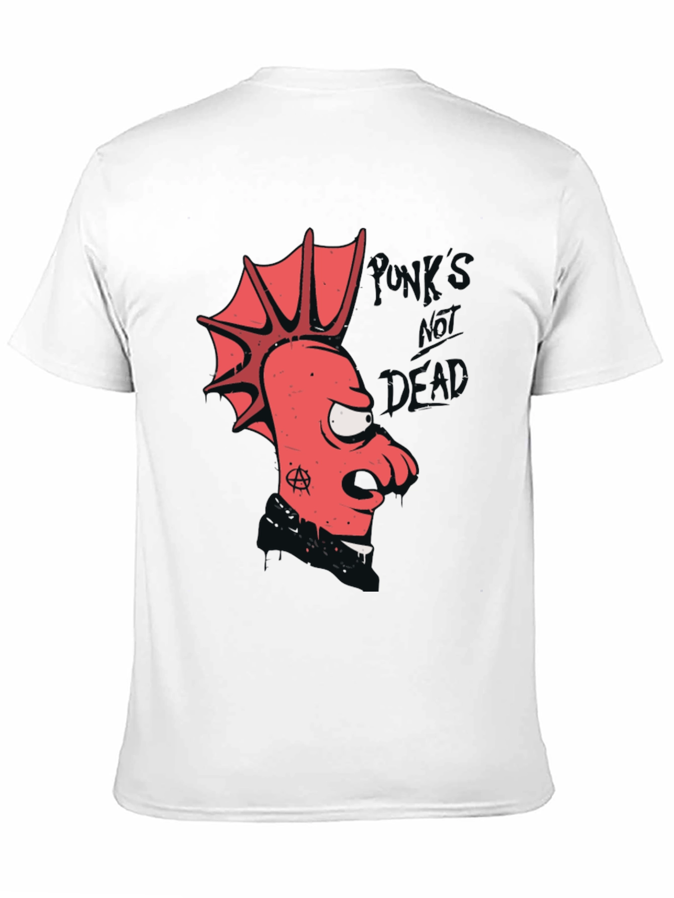 Futurama Zoidberg Punk Rocker Graphic T-Shirt