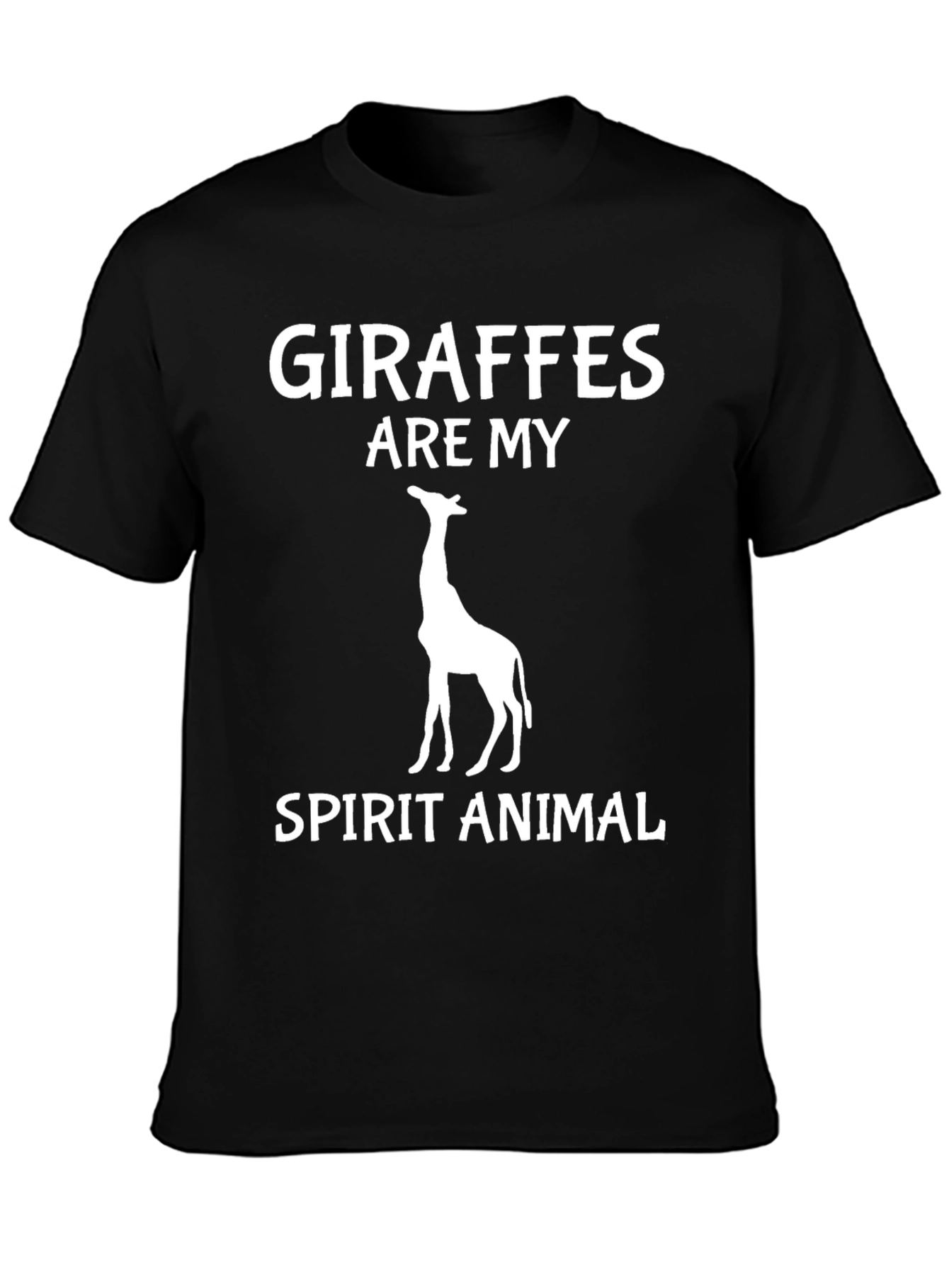 Giraffe Spirit Animal Graphic Tee