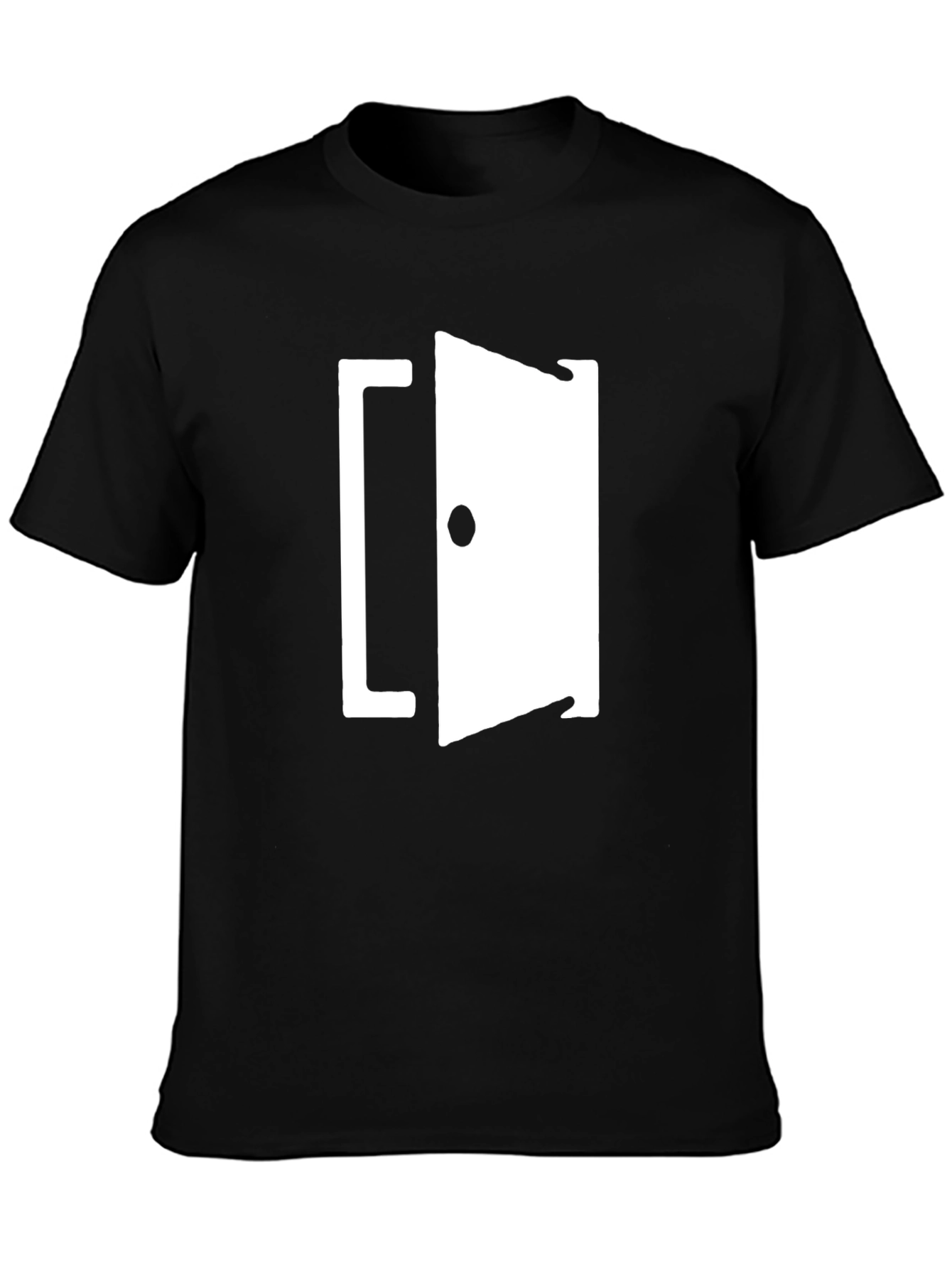 Open Door Graphic T-Shirt - Black