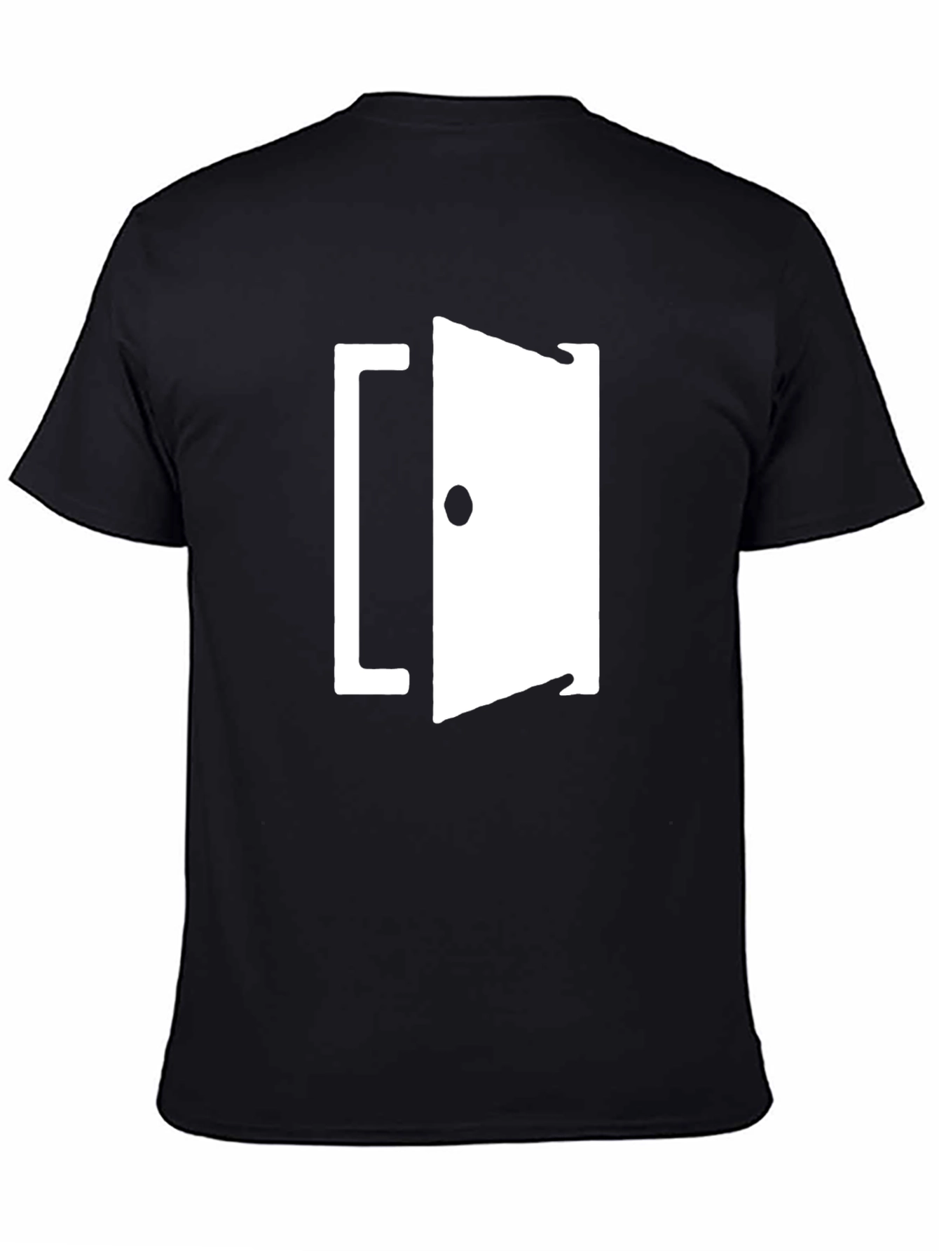 Open Door Graphic T-Shirt - Black