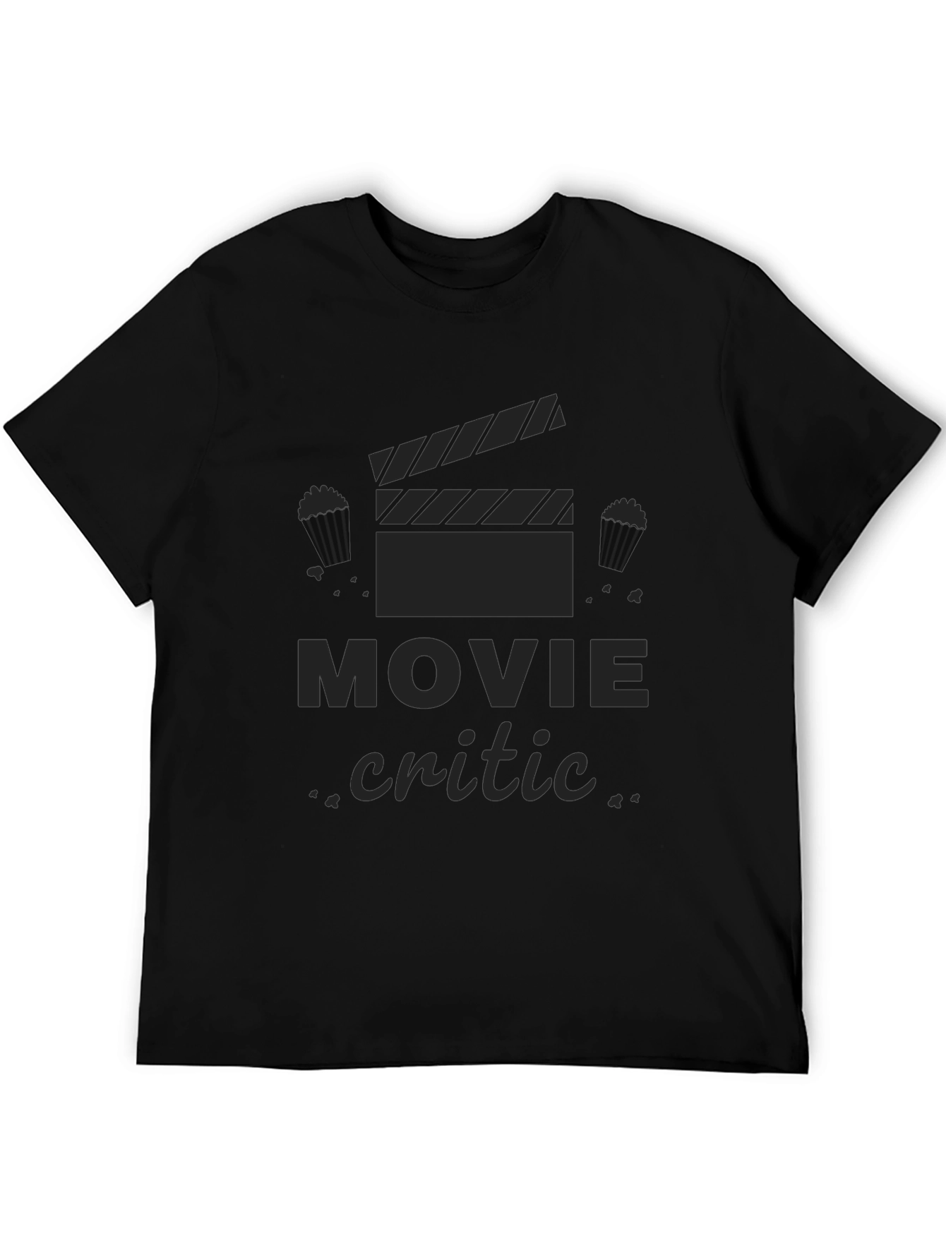 Movie Critic Graphic T-Shirt - Film Lover Tee