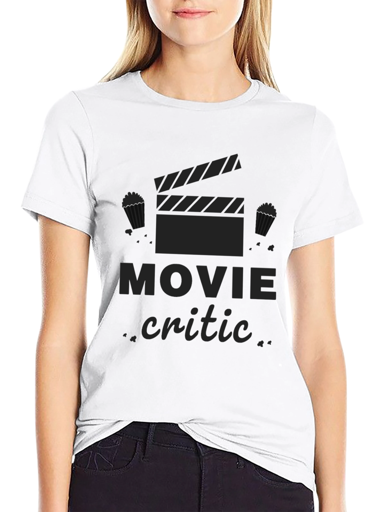 Movie Critic Graphic T-Shirt - Film Lover Tee