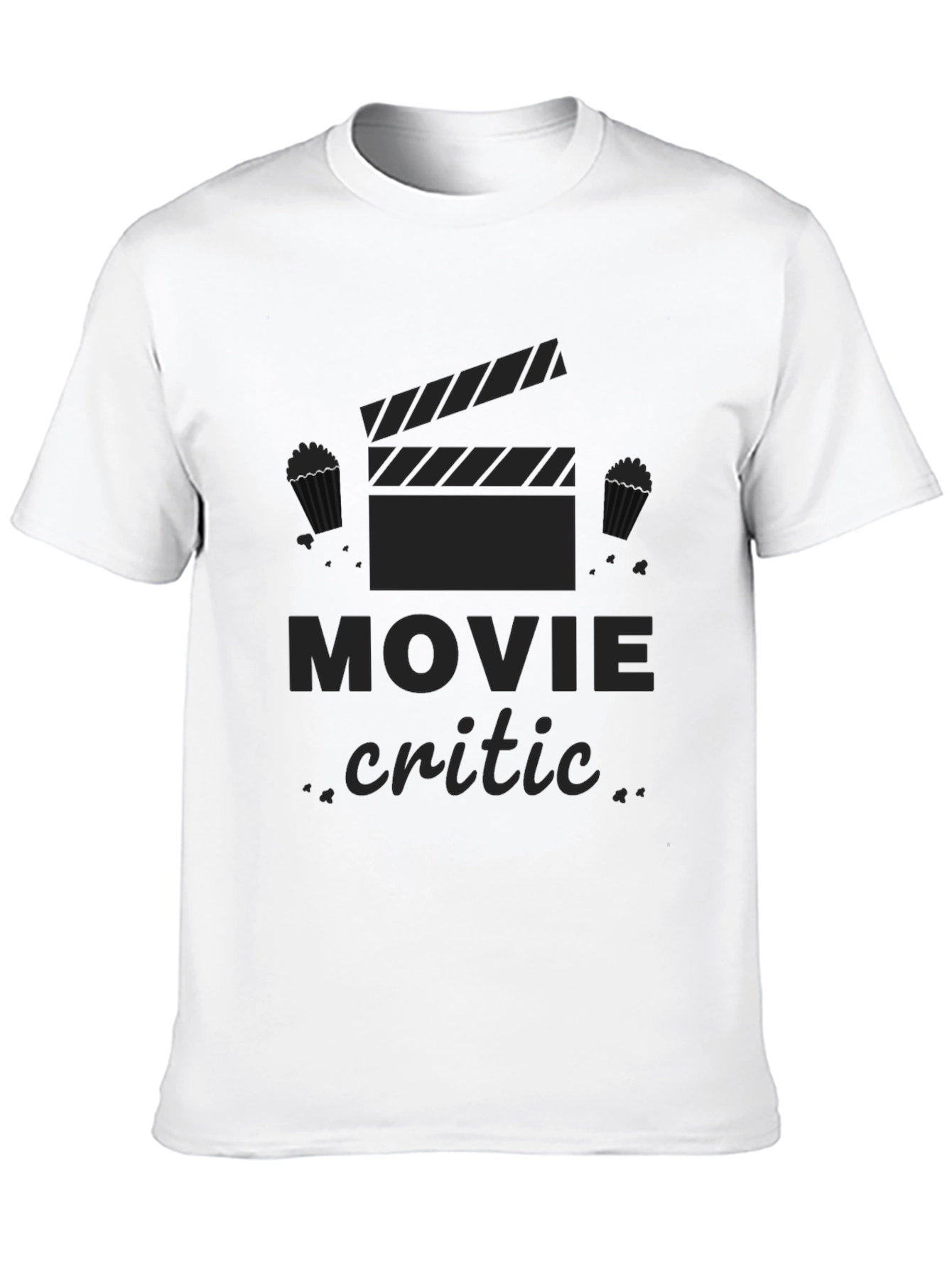 Movie Critic Graphic T-Shirt - Film Lover Tee