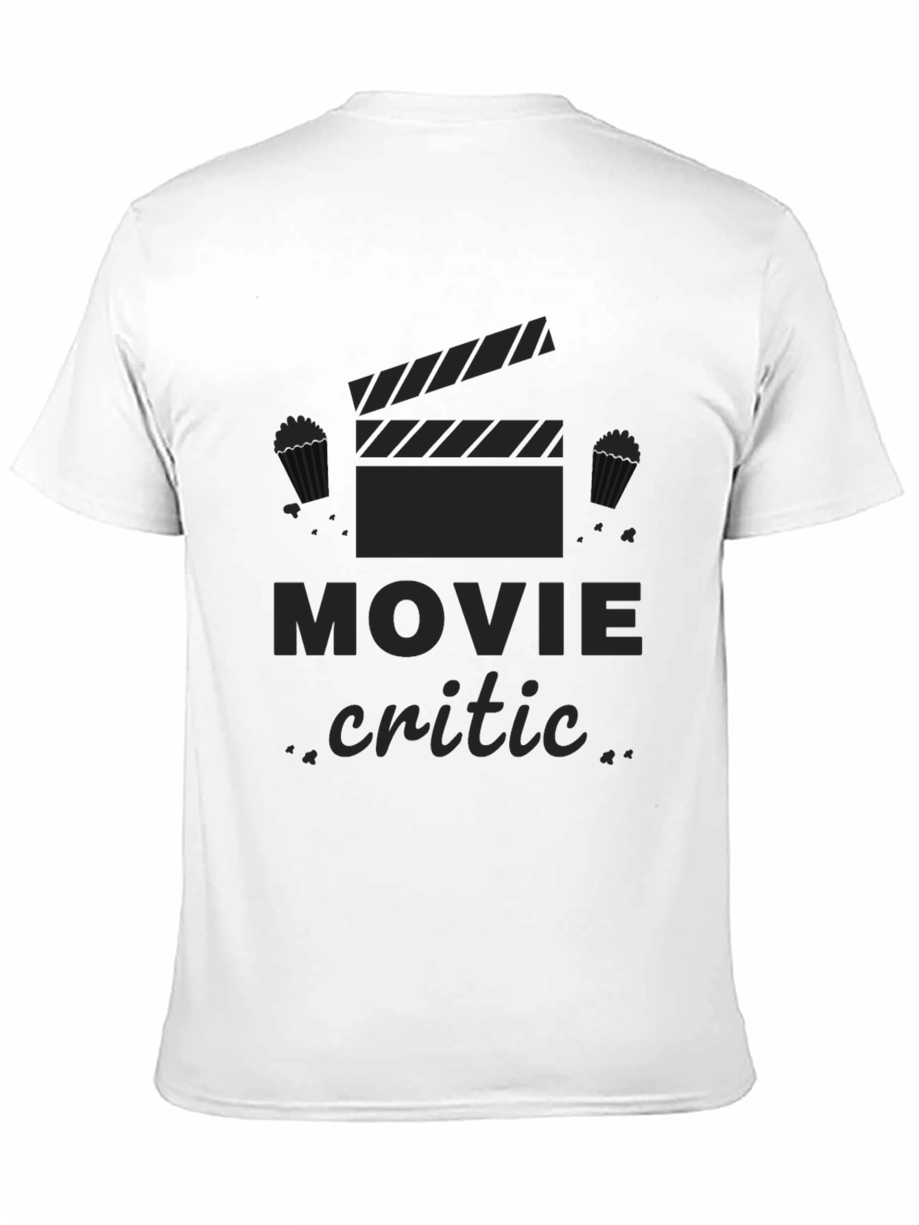 Movie Critic Graphic T-Shirt - Film Lover Tee