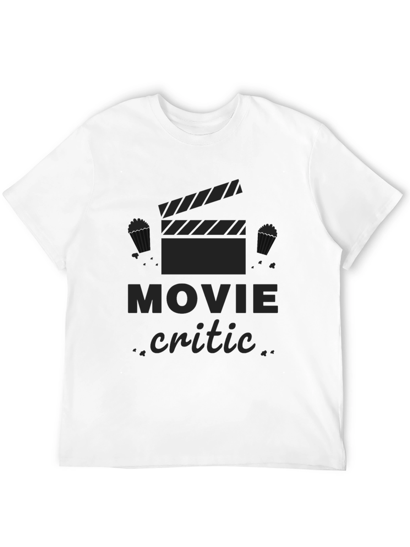 Movie Critic Graphic T-Shirt - Film Lover Tee