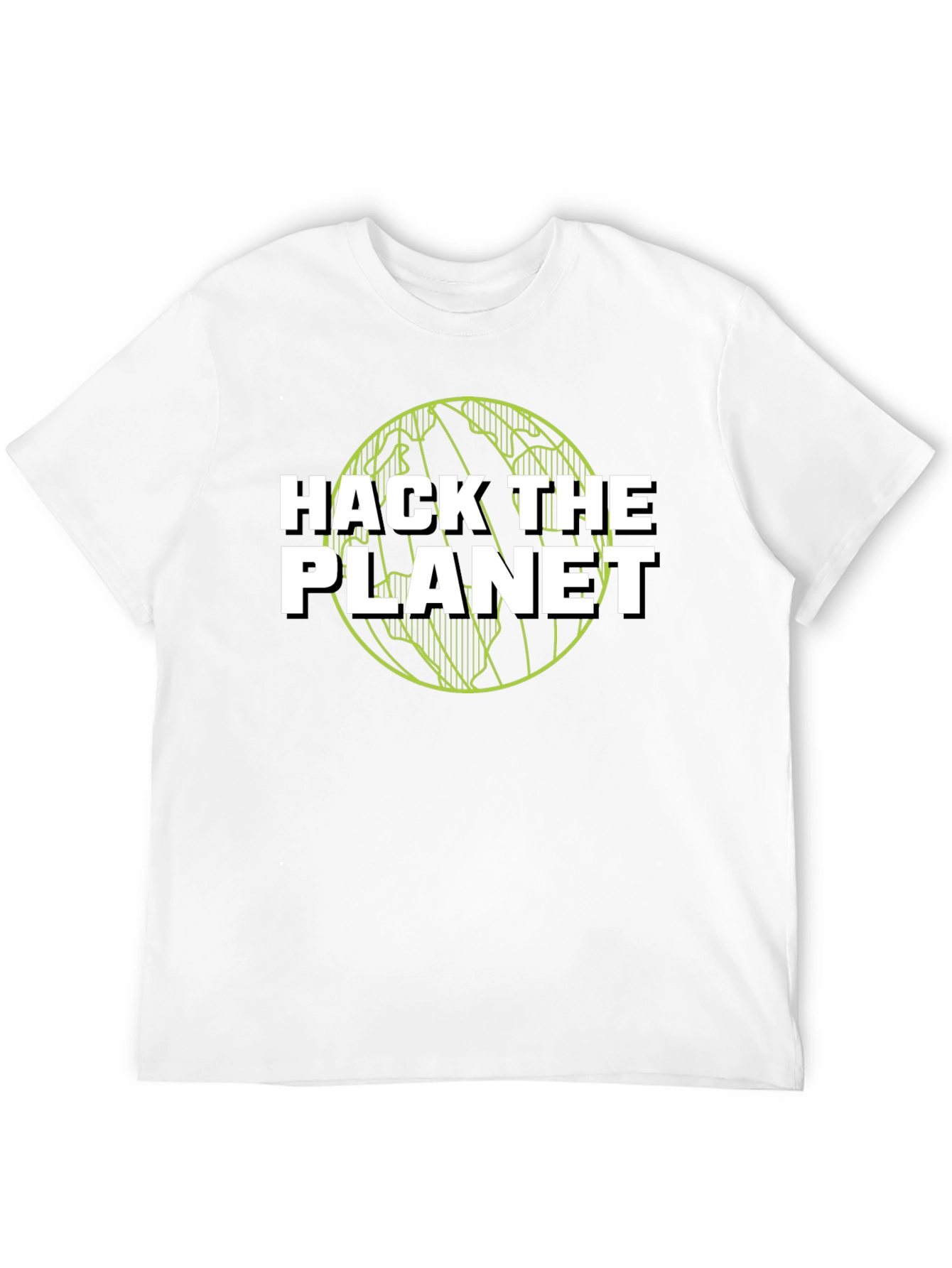 Hack the Planet Graphic Tee - Earth Day T-Shirt