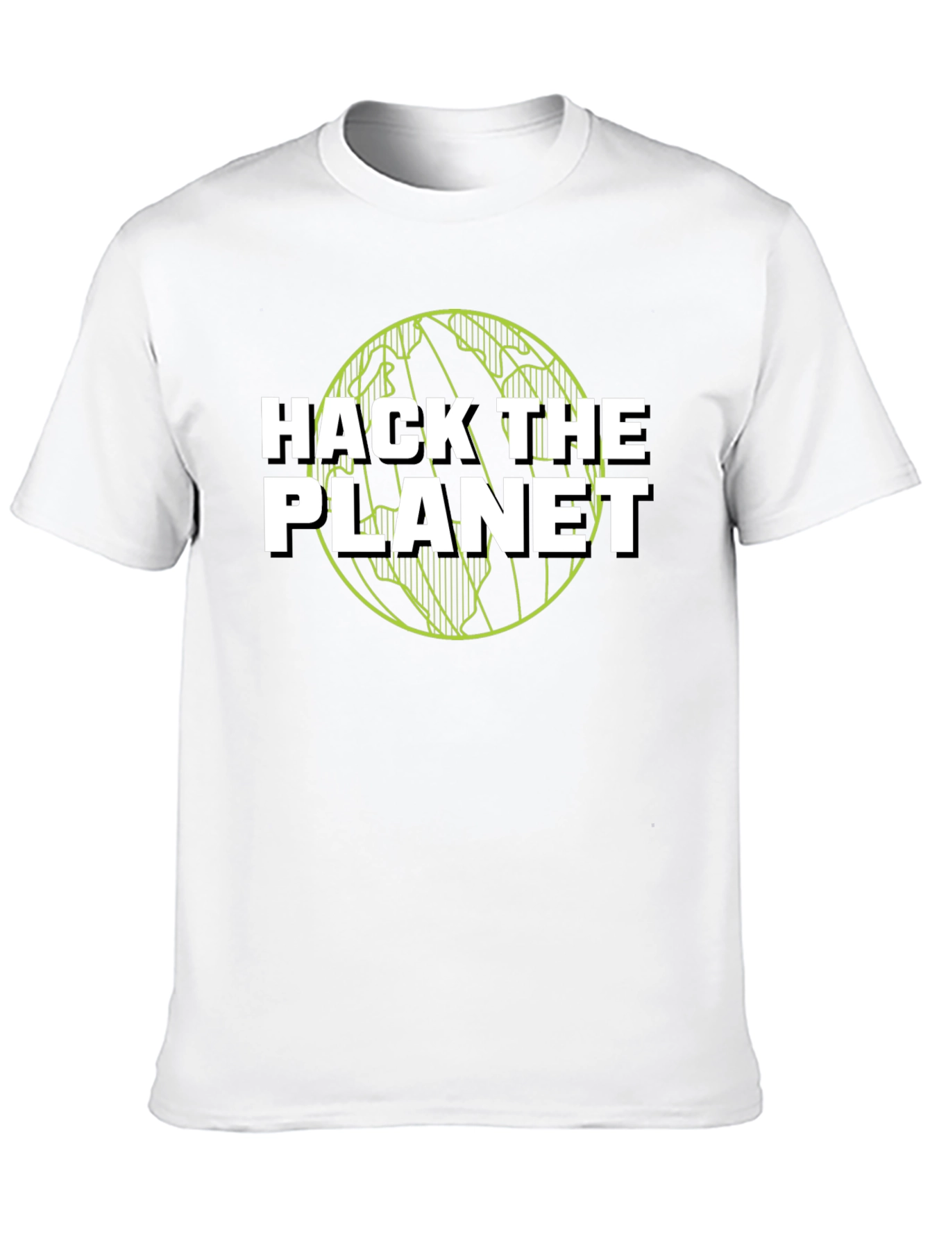 Hack the Planet Graphic Tee - Earth Day T-Shirt