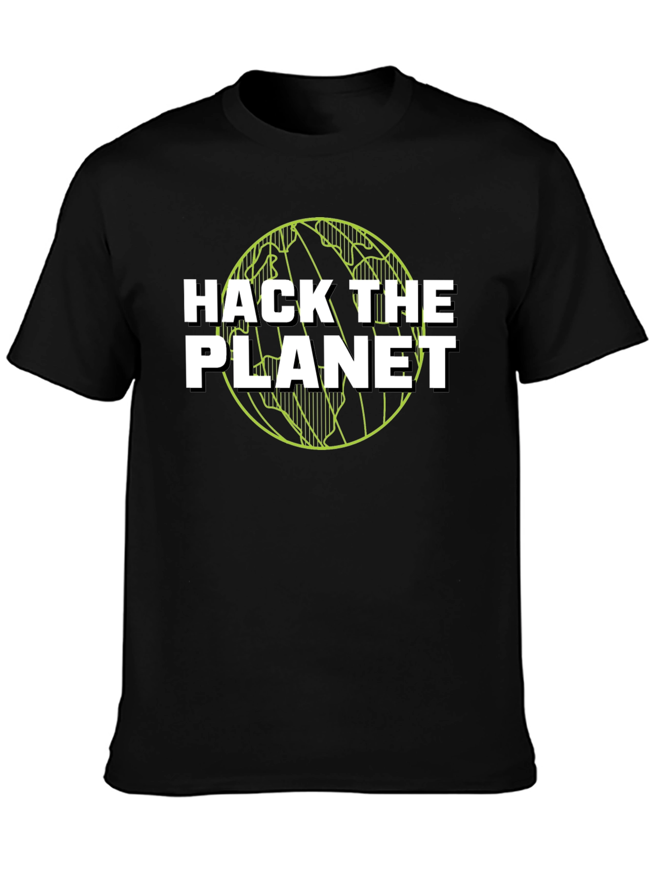 Hack the Planet Graphic Tee - Earth Day T-Shirt