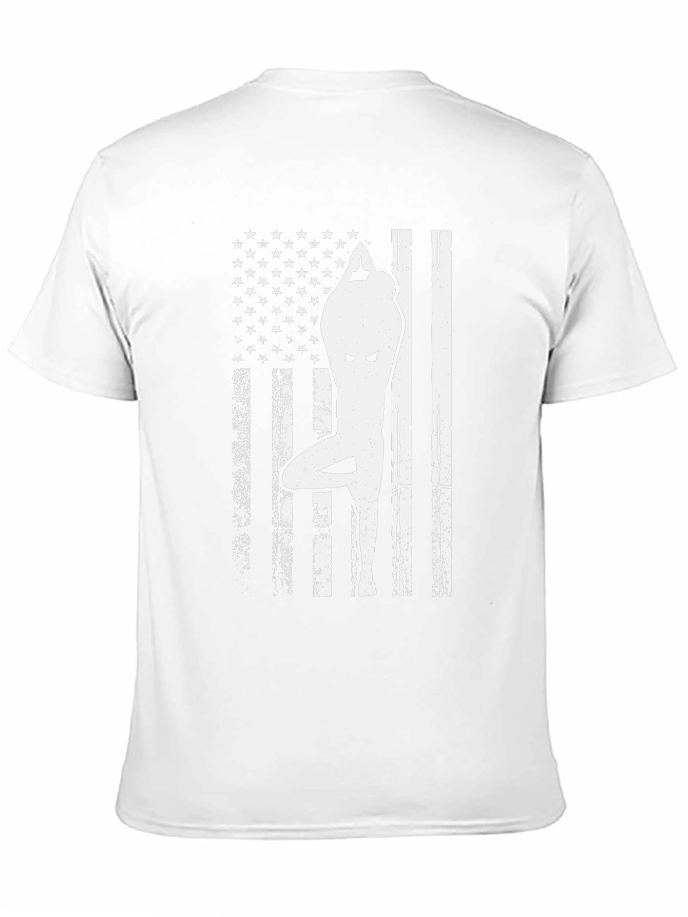 Yoga American Flag T-Shirt