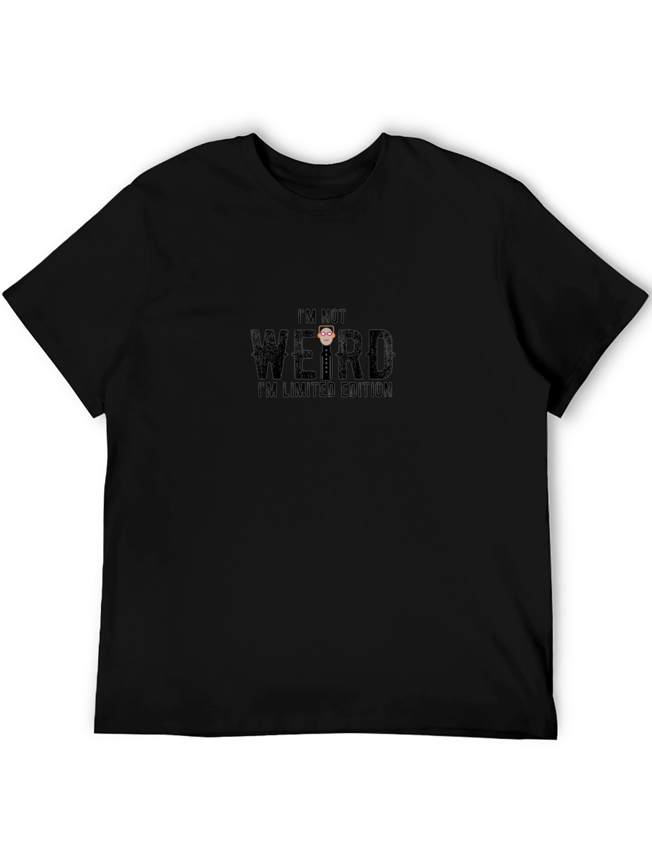 Limited Edition Weird T-Shirt - Black